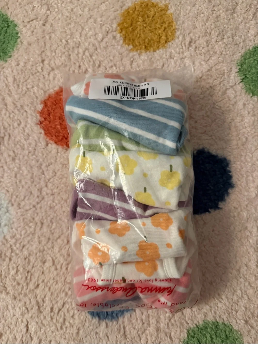 Hanna Andersson New In Bag Hipster Undies Size XS (80/90)